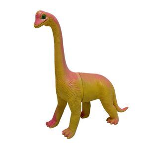 Vintage 1985 Imperial Brachiosaurus Toy Rubber Dinosaur‎ 8.25"